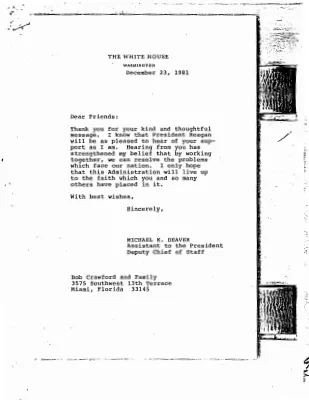 Correspondence – December 1981 (7)