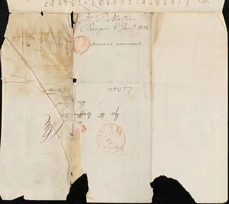 M.P. Norton to George Coffin, 2 January 1834