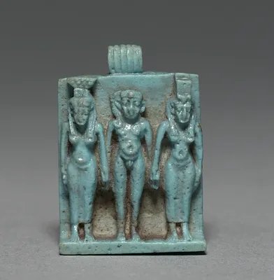 Triad: Horus between Isis and Nephthys