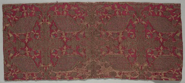 Brocaded Satin Textile