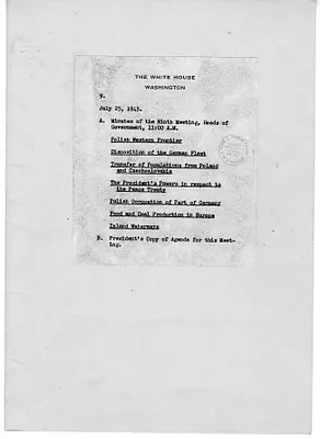 File Unit List - Minutes of the Ninth Meeting of the Heads of Government