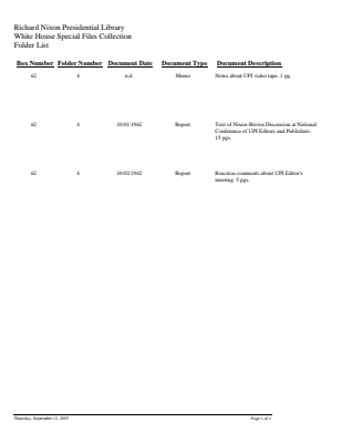 WHSF: Returned, 62-4