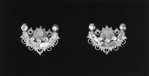 Earring with Christ Pantokrator
