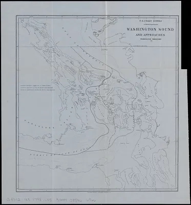 Washington Sound and approaches, Washington Territory, 1866