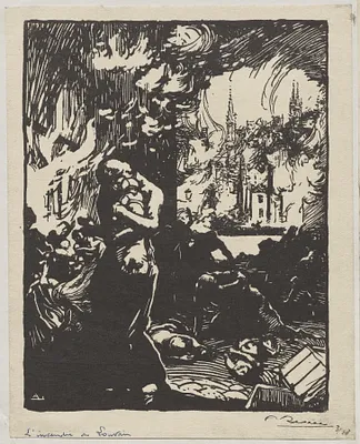L'Incendie de Louvain