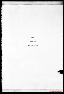 Volume 259, May 1 – May 3, 1940
