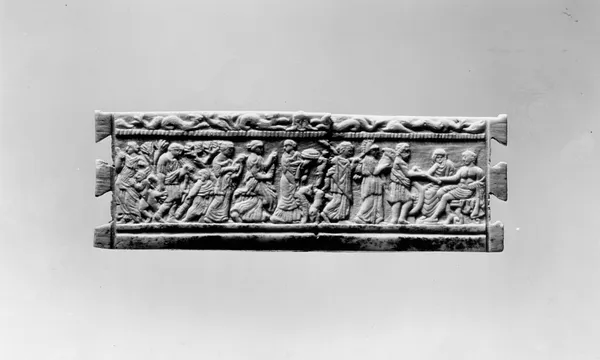 Panel with Classical Figures