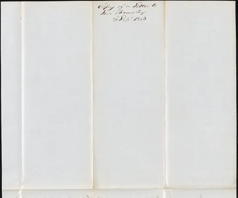 George Coffin to Levi Bradley, 20 September 1843