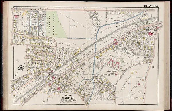 Atlas of the city of Boston, West Roxbury : from actual surveys and official plans