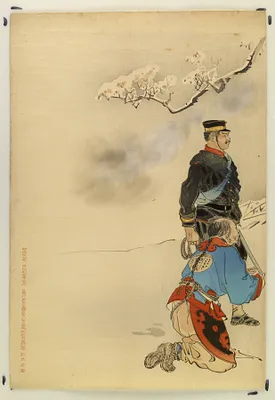 Captain Higuchi with a Chinese Infant