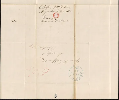 Rufus McIntire to George Coffin, 22 February 1840