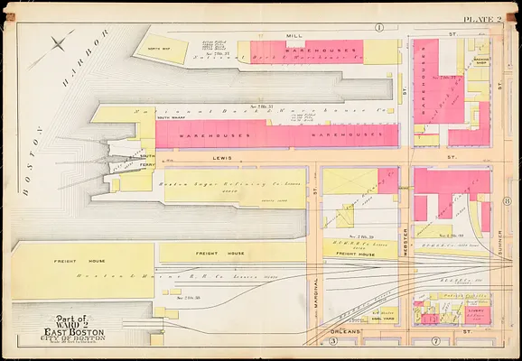 Atlas of the city of Boston : East Boston, Mass.
