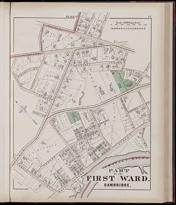 Atlas of the city of Cambridge, Middlesex Co., Massachusetts
