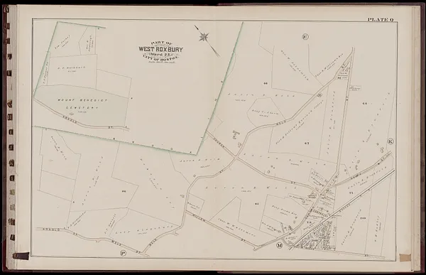 Atlas of the city of Boston : West Roxbury : volume five : from actual surveys and official records