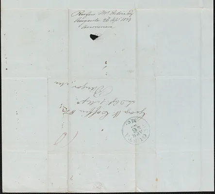Rufus McIntire to George Coffin, 26 April 1839