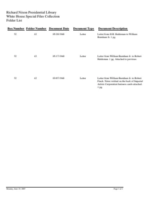 WHSF: Returned, 52-42
