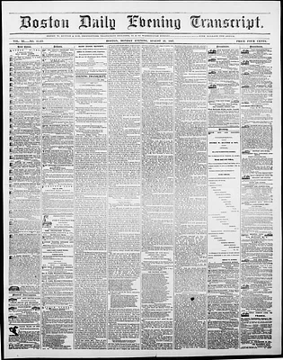 Boston Daily Evening Transcript