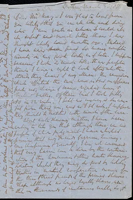 Letter from Richard Davis Webb, Dublin, to Samuel May, March 3, 1866