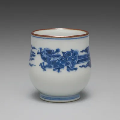 Cup from Sake Cups with Dragons