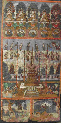 Phra Malai  in Tavatisma Heaven