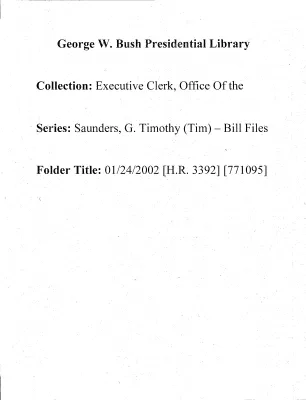 01/24/2002 [H.R. 3392] [771095]