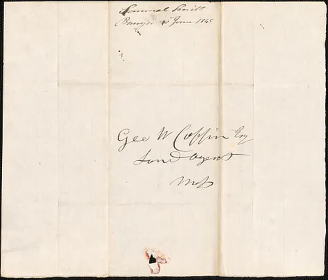 Samuel Smith to George Coffin, 30 June 1845
