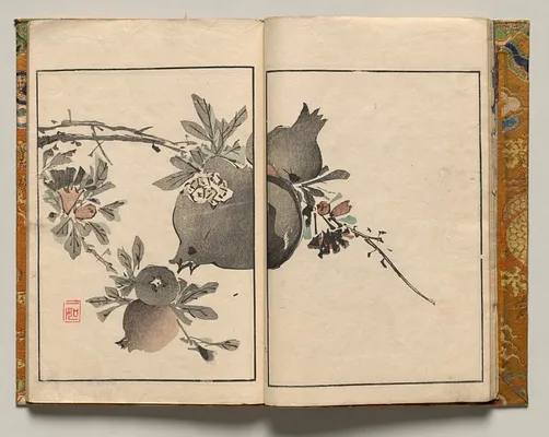 Pomegranate, Design Six from Shazanrō Picture Book