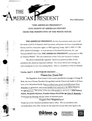 The American President 4/7/00 [2]