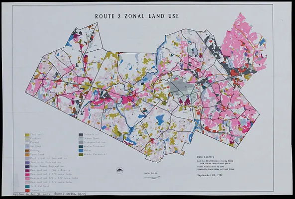 Route 2 zonal land use