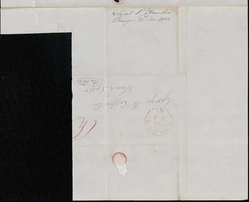 Elijah L. Hamlin to George Coffin, 22 December 1838