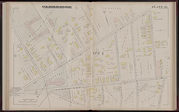 Atlas of the city of Cambridge, Massachusetts