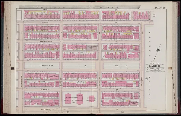Atlas of the city of Boston, Boston proper