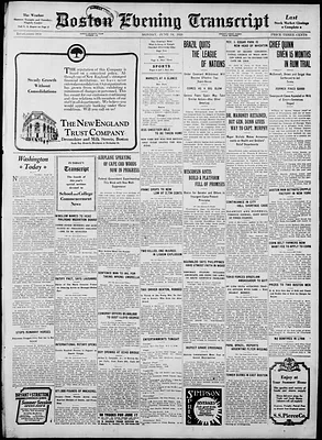 Boston Evening Transcript