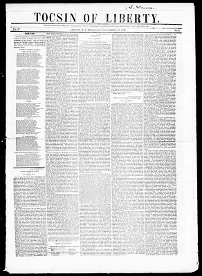The Tocsin of Liberty