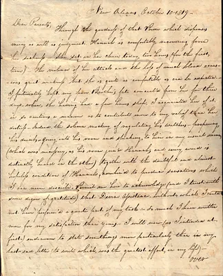 Bourne Spooner to Nathaniel Spooner Oct. 10 1819