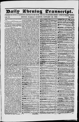Daily Evening Transcript