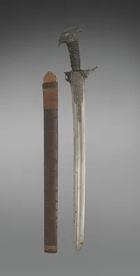 Sword (Kalis or Sundang) and scabbard