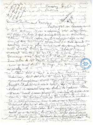Letter from Katherine Fite to Mr. and Mrs. Emerson Fite