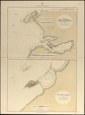 Harbors on the west coast of Newfoundland