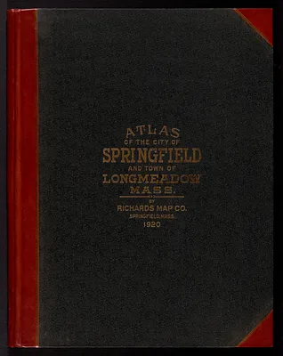 Richards standard atlas of the city of Springfield and the town of Longmeadow, Massachusetts
