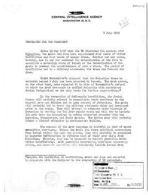 Memorandum from Rear Admiral R. H. Hillenkoetter to President Harry S. Truman
