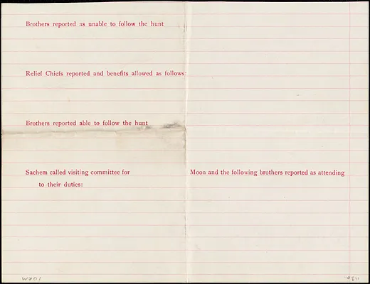 Improved Order of Red Men, Wachusett Tribe, No. 41