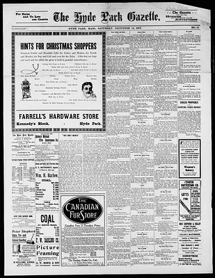 The Hyde Park Gazette