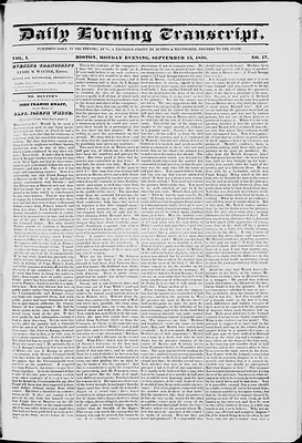 Daily Evening Transcript