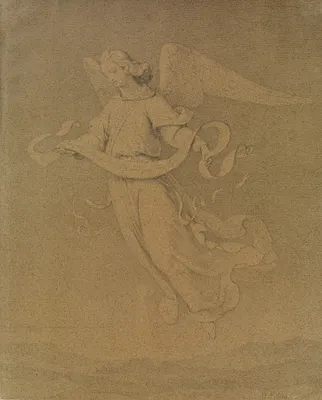 Christmas Angel Bearing Scroll