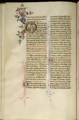 Leaf from Breviary