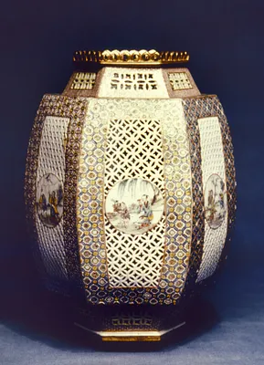 Hanging Lantern with Taoist Immortals in Panels