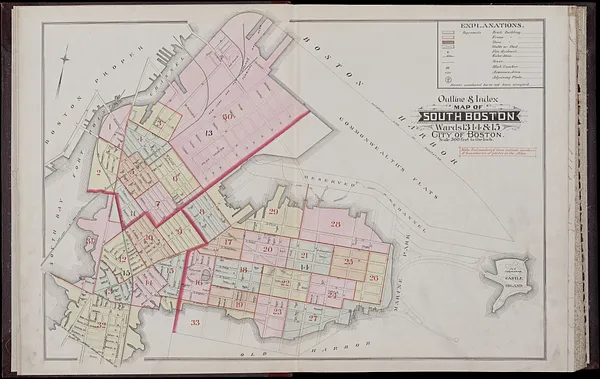Atlas of the city of Boston, volume eight, South Boston, Mass.
