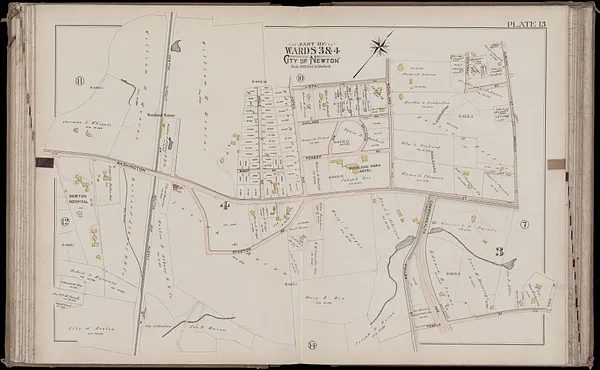 Atlas of the city of Newton, Massachusetts