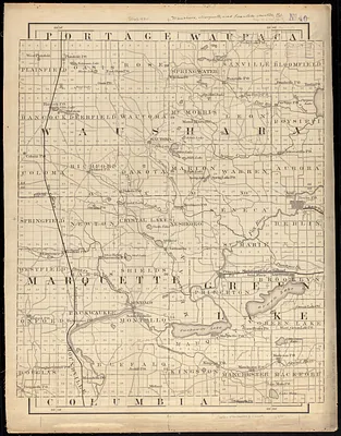 Waushara, Marquette, and Green Lake Counties, Wis.